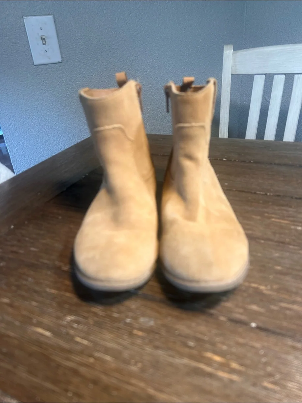 Gap girls western suede boots size 2 youth
